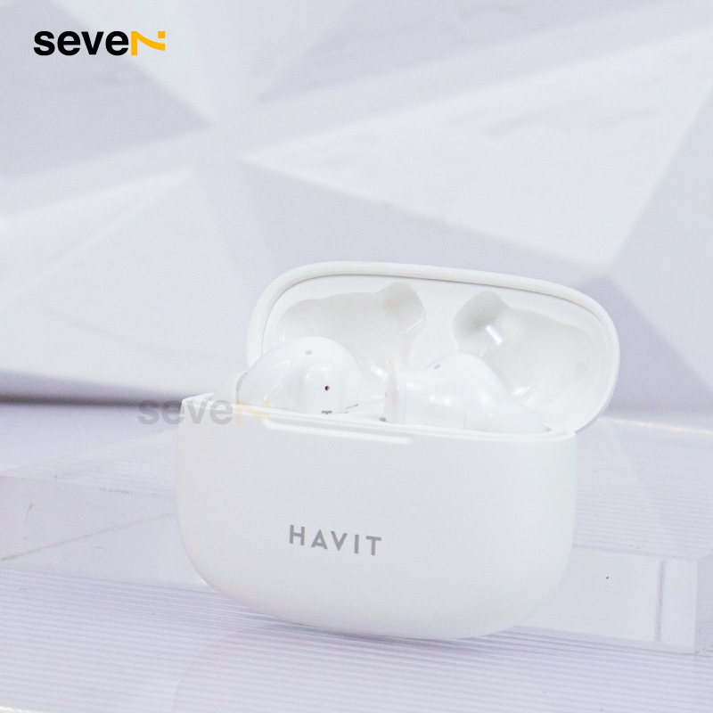 TAI NGHE TWS HAVIT TW967 STEREO EARBUDS Hàng Chính Hãng - Hồng