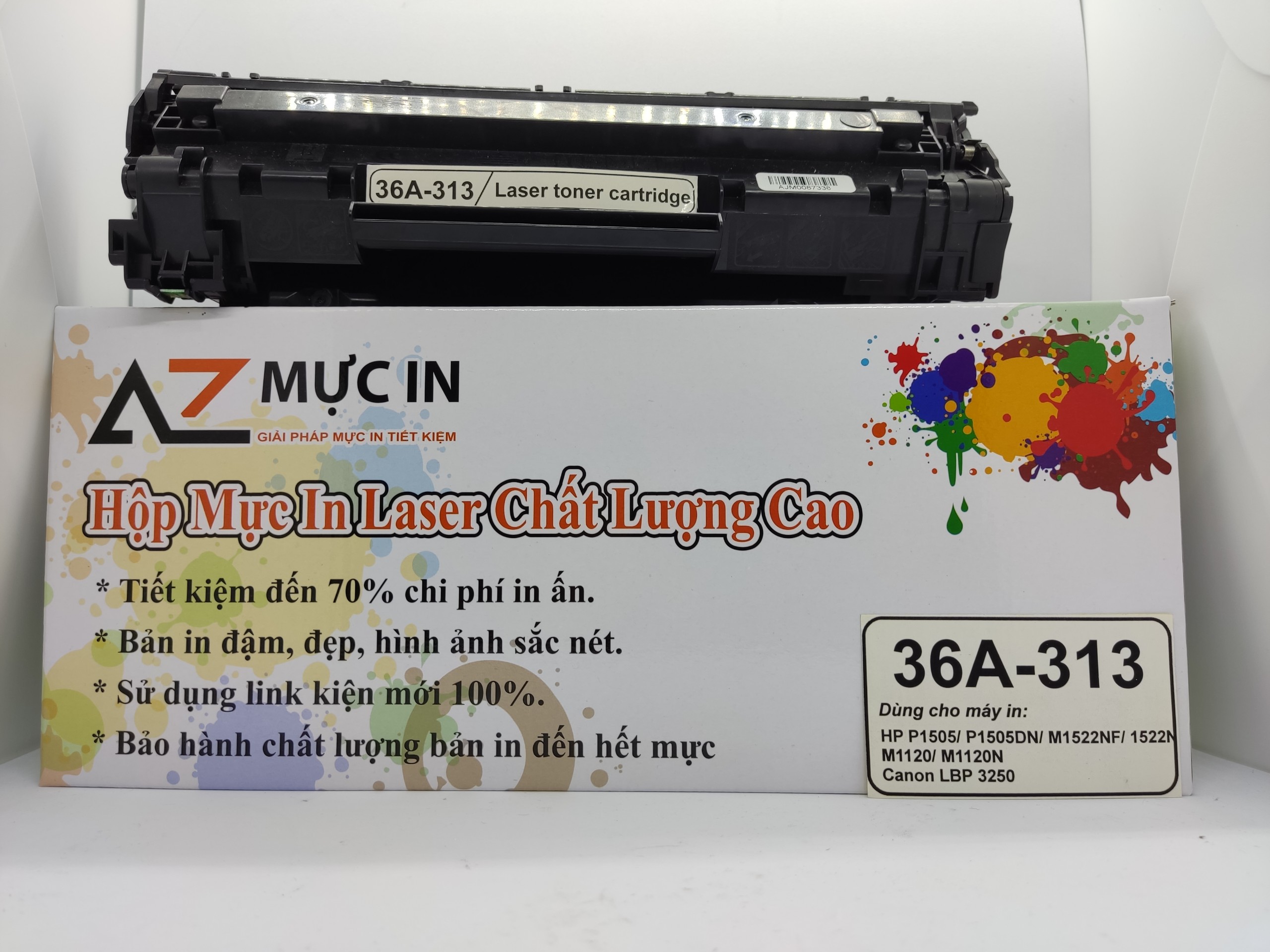 Hộp mực 36A cho máy in HP M1522n, M1120n, P1505