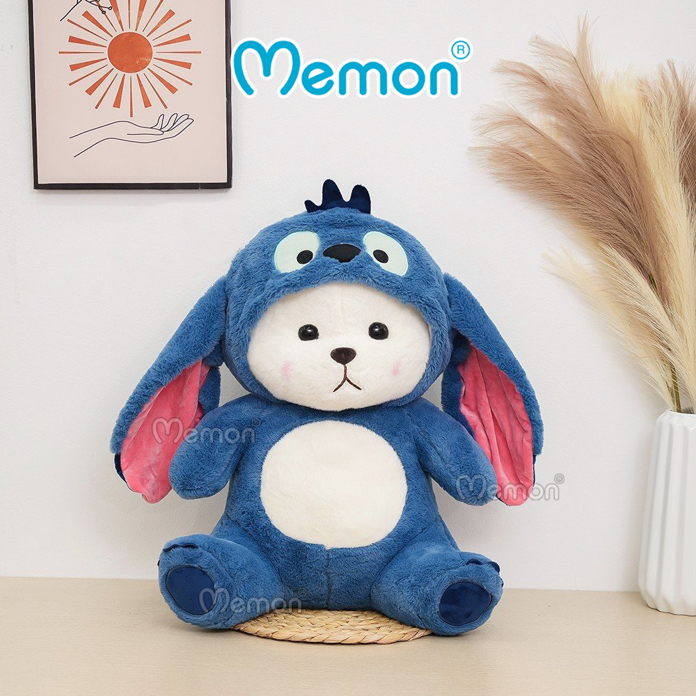 Gấu Bông Teddy Lena Cosplay Stitch 40cm - 80cm Cao Cấp Memon