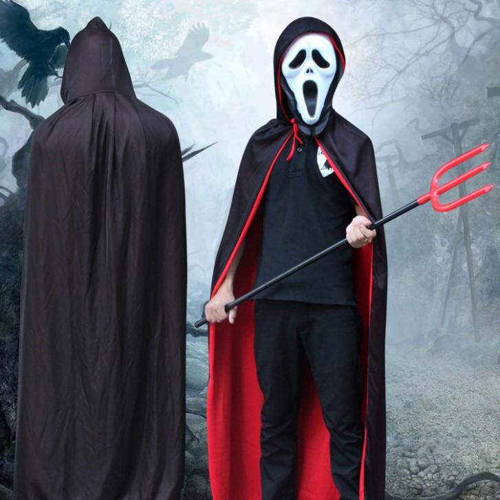 MẶT NẠ MA HALLOWEEN/HÓA TRANG COSPLAY SÁT NHÂN/GHOST/- Mặt nạ Ghost Face hóa trang Halloween có vải trùm đầu