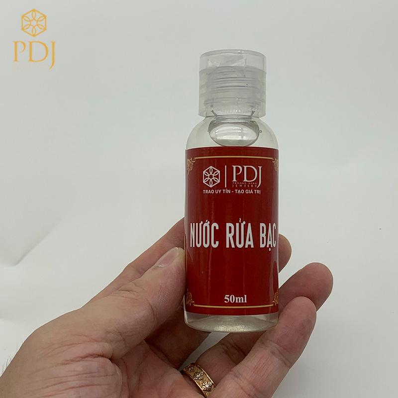 Nước rửa trang sức bạc PDJ - Trang sức PDJ - SP000415 - dung tích 50ml