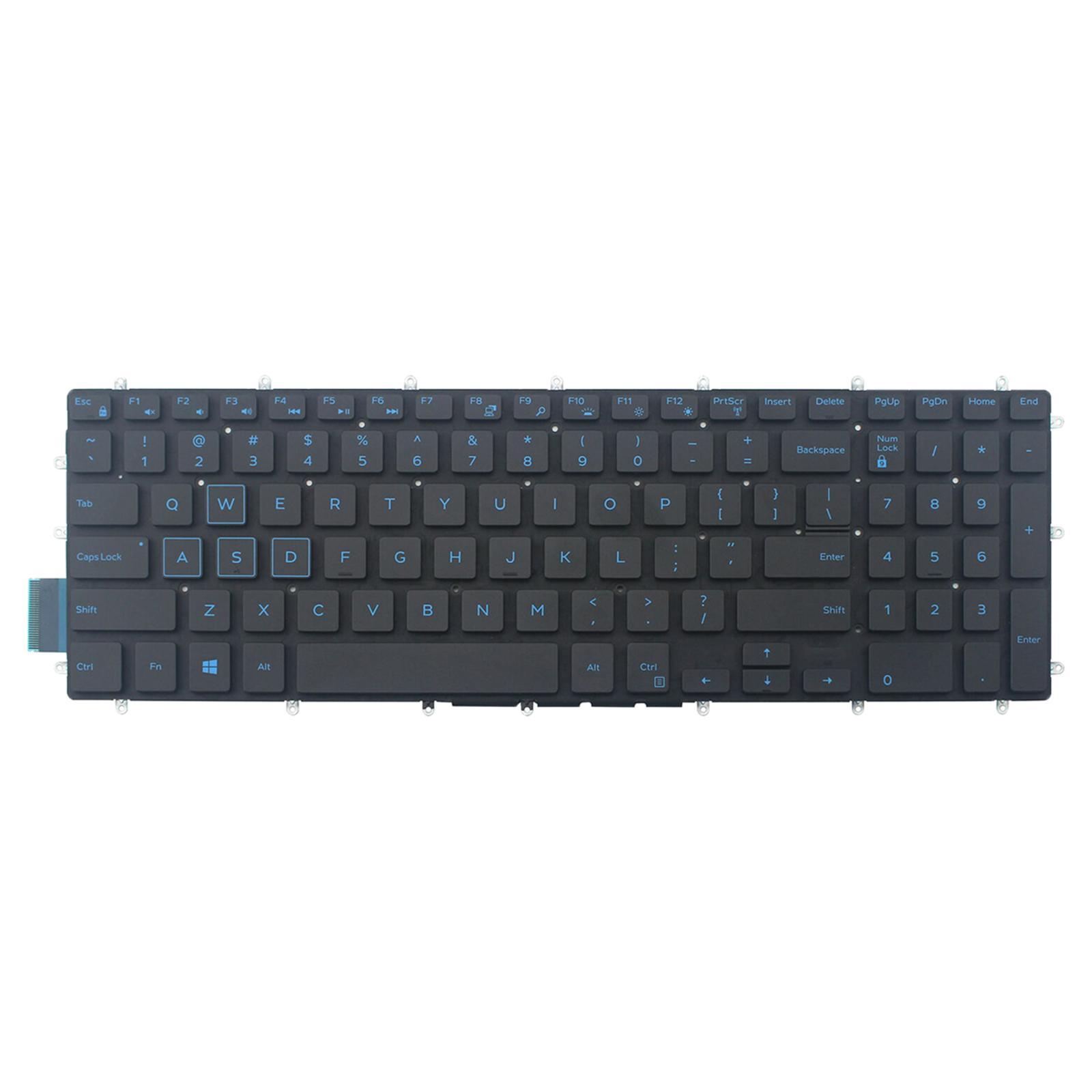 Keyboard US English Black Key CAPS for Inspiron 5565 5567 Laptop and Desktop