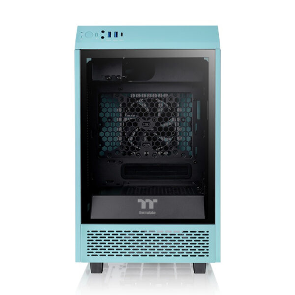 Vỏ Case Thermaltake Tower 100 TG Turquoise - Hàng Chính Hãng