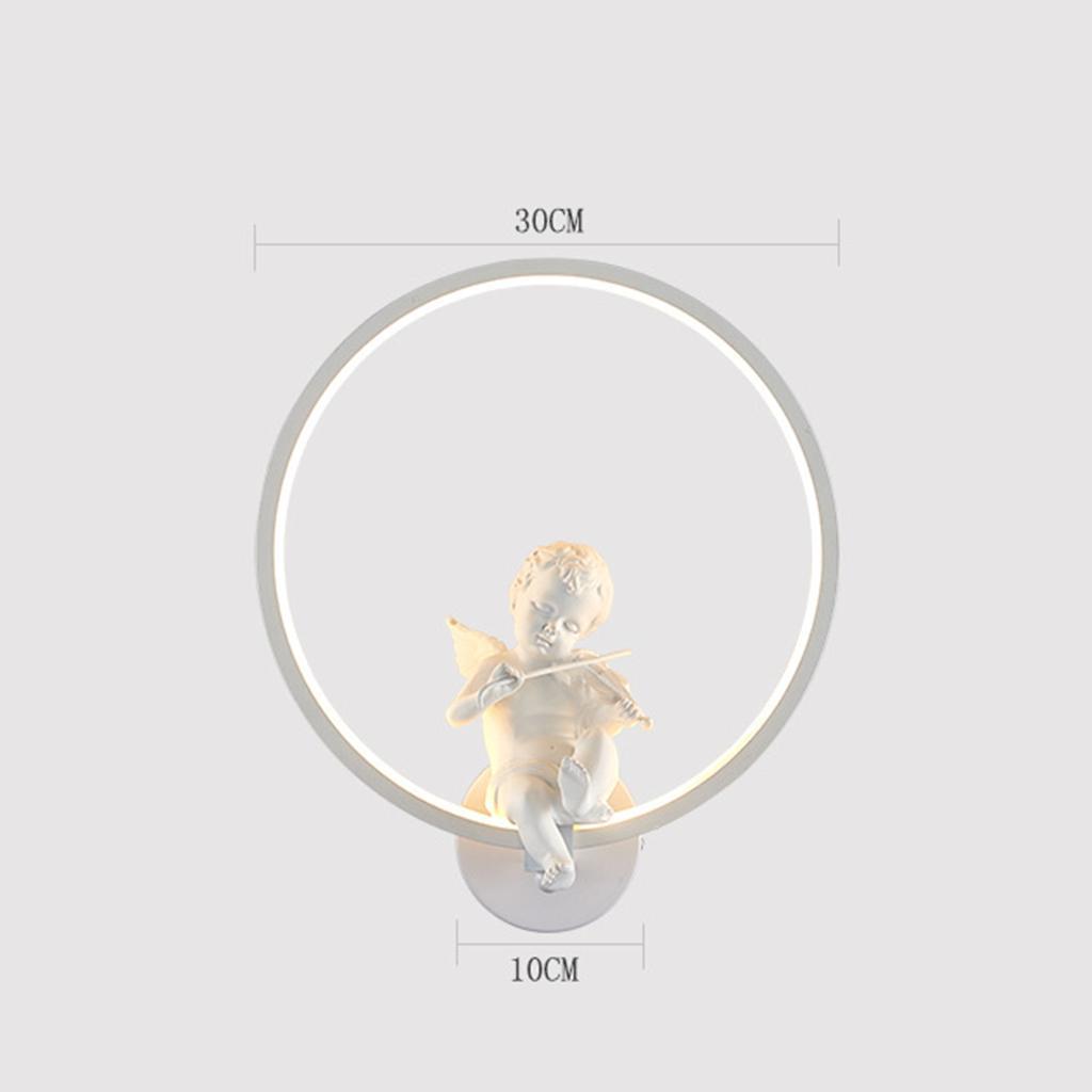 LED Modern Small Wall Lamp Sconce Bedroom Bathroom Bedside Hallway white