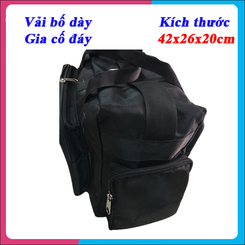 Túi đồ nghề cho thợ điện, điện lạnh 42x26x20 cm gia cố đáy