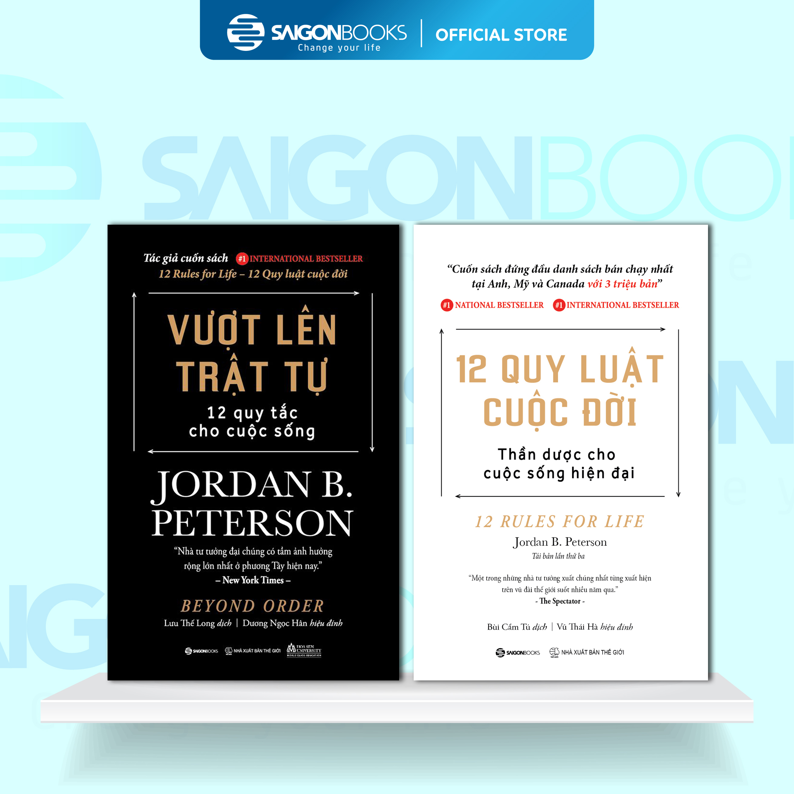 Vượt lên trật tự, 12 quy luật cuộc đời – Tác giả Jordan B. Peterson Bộ