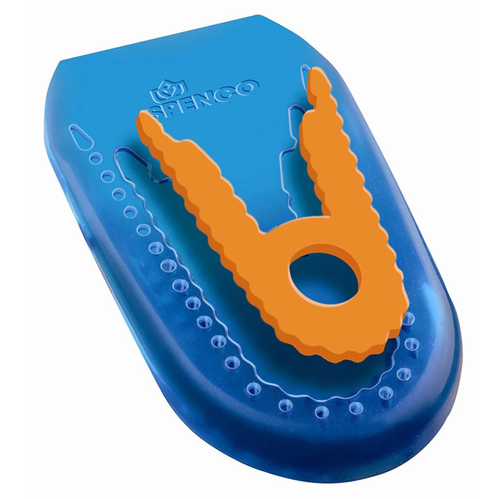 Lót gót giày y khoa Spenco Heel Gel - lót gót gel silicon mềm giảm đau gót chân