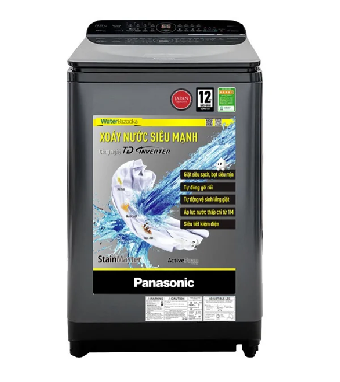 Máy giặt Panasonic Inverter 11.5 Kg NA-FD11AR1BV - HÀNG CHÍNH HÃNG (CHỈ GIAO HCM)