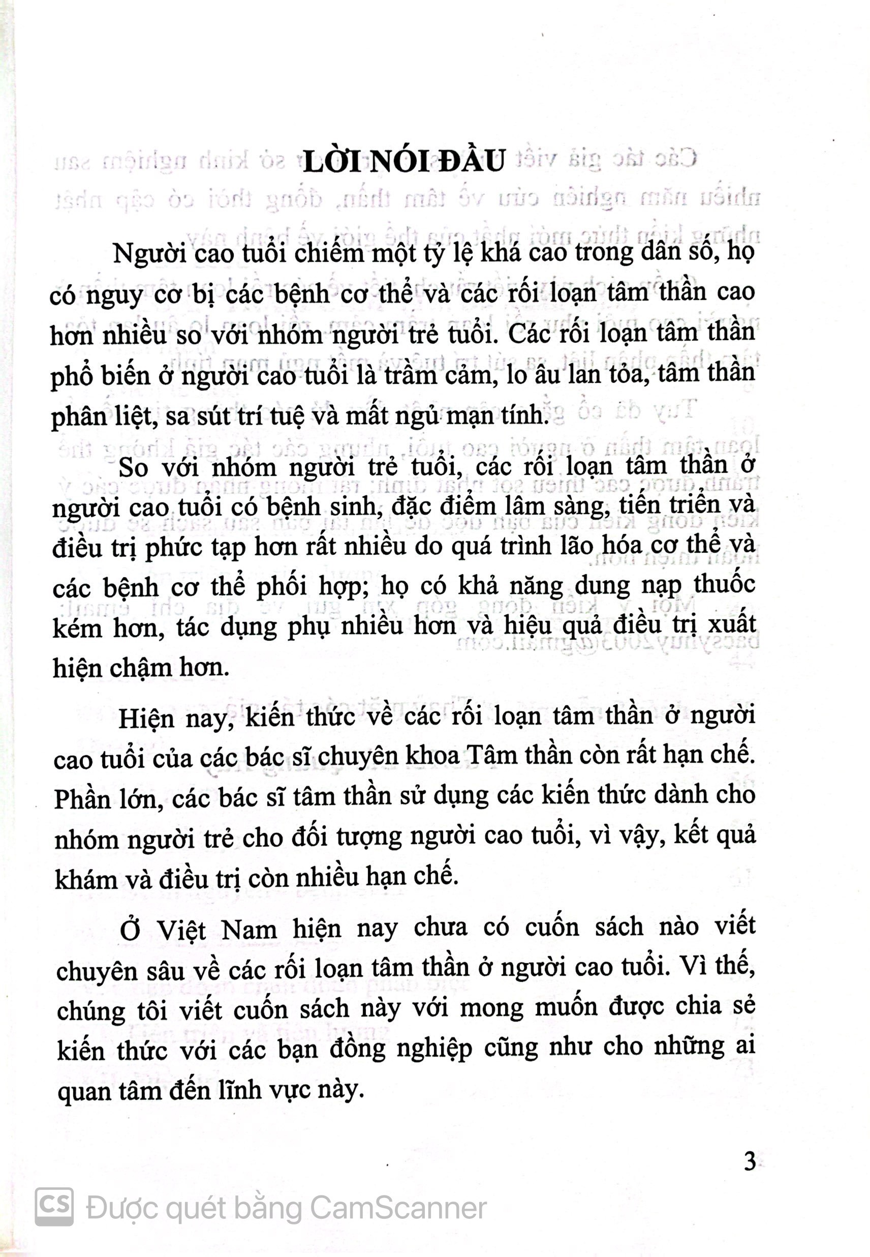 Benito - Sách - Rối loạn tâm thần ở người cao tuổi - NXB Y học