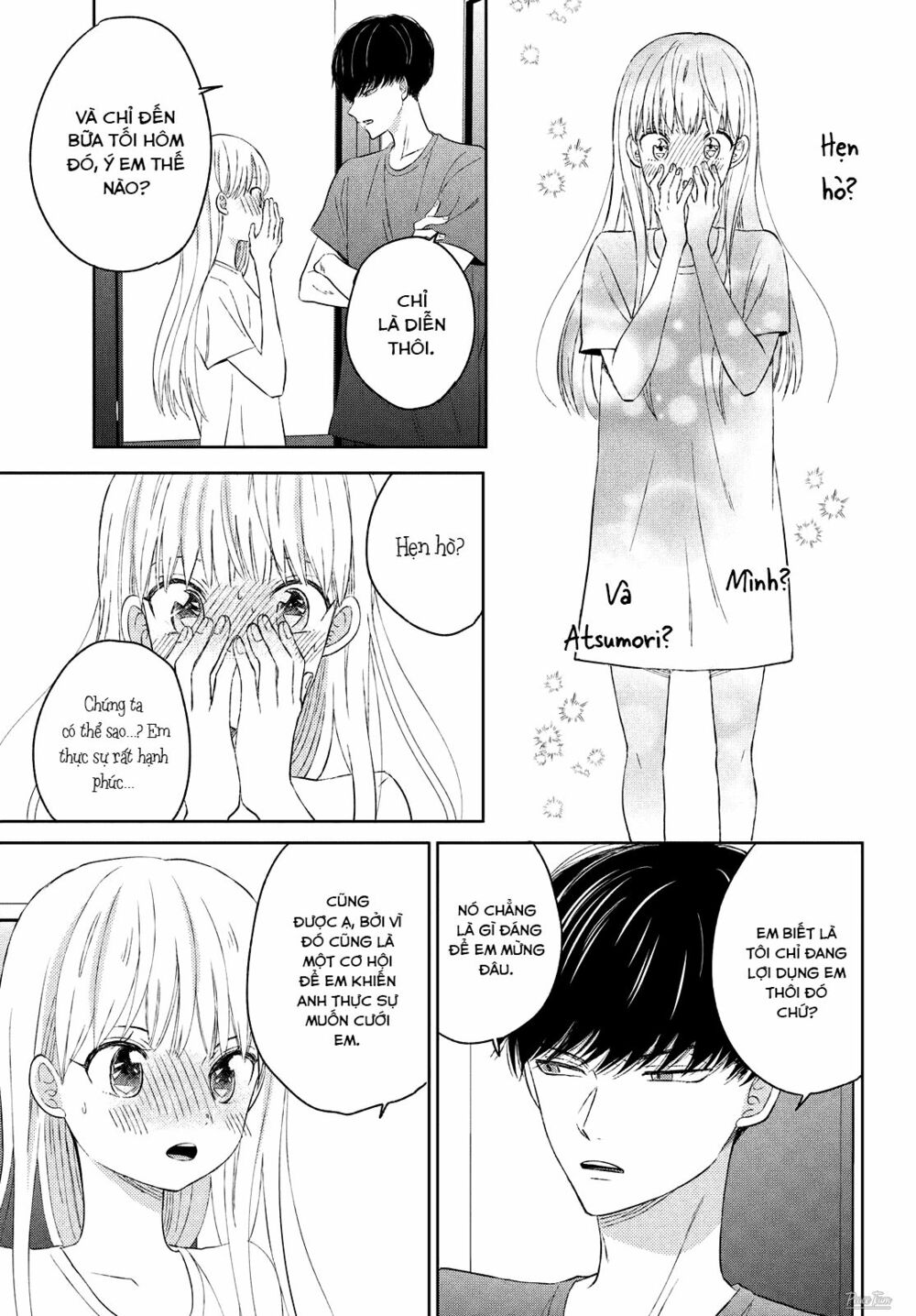 cô dâu (←chưa cưới) của atsumori-kun chapter 5 7