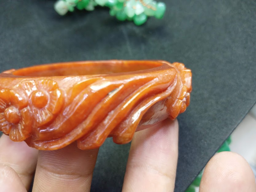 Vòng Tay Bằng Đá Liền Khối Cao Cấp MS03