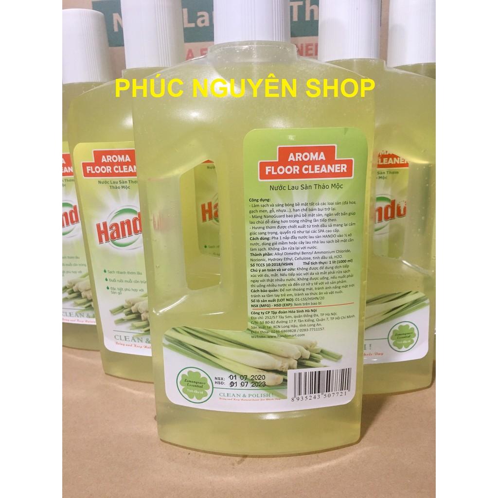 Nước thơm lau sàn nhà Hando 1L Tinh dầu sả