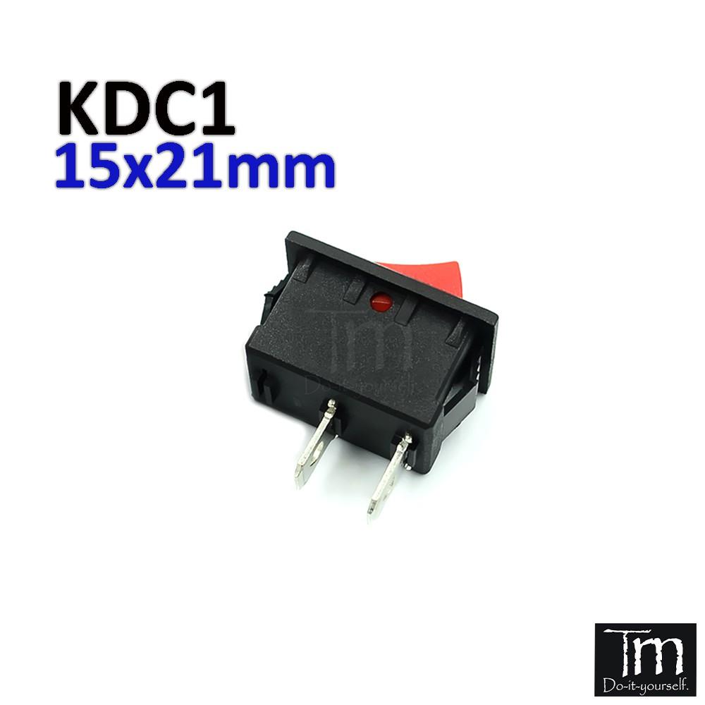 Công Tắc KCD1-11-2P 21x15mm