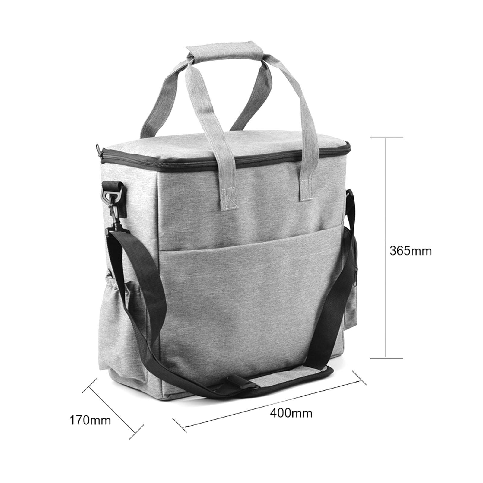 Túi du lịch cho thú cưng 15L và 2 túi đựng thức ăn làm bằng vải chống thấm chống ẩm