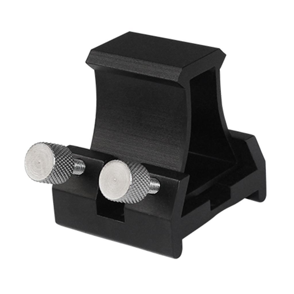 2X Aluminum Made Telescope Finder Scope Mount Dovetail Base Plate Slot Bracket