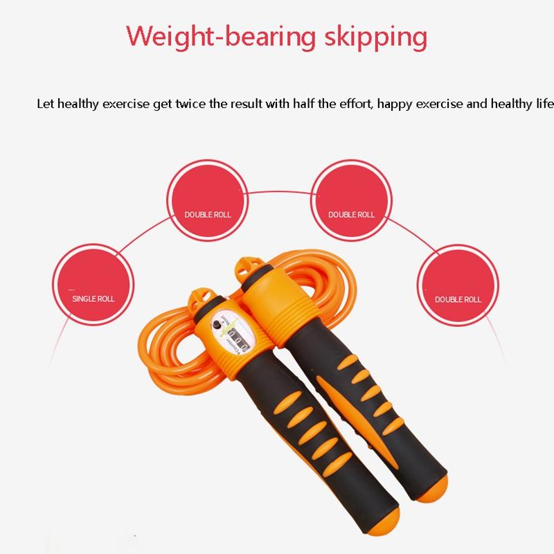 Jump Ropes Adjustable Skipping Ropes With Automatic Digital Counting Speed Jumping Rope For Fitness Exercise