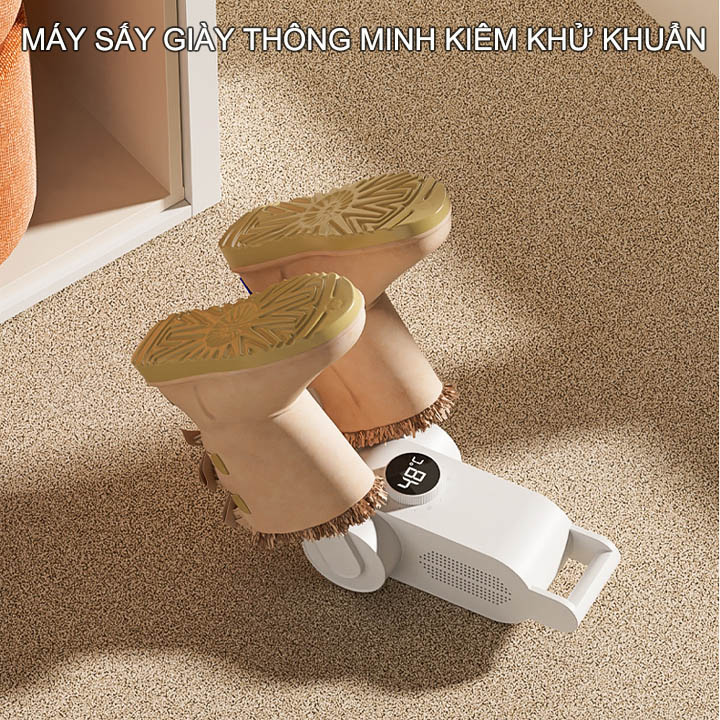 Máy sấy giày đa năng thông minh thế hệ mới ML18T, hẹn giờ tắt 0-120 phút, có loại khử khuẩn UV