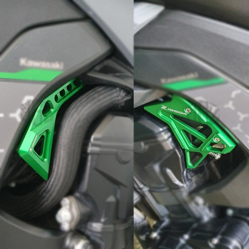 Phụ Kiện Bảo Vệ Bình Xăng CNC Bằng Nhôm Cho Kawasaki Z1000 2014 2015 2016 2017 2018 2019 2020 2021