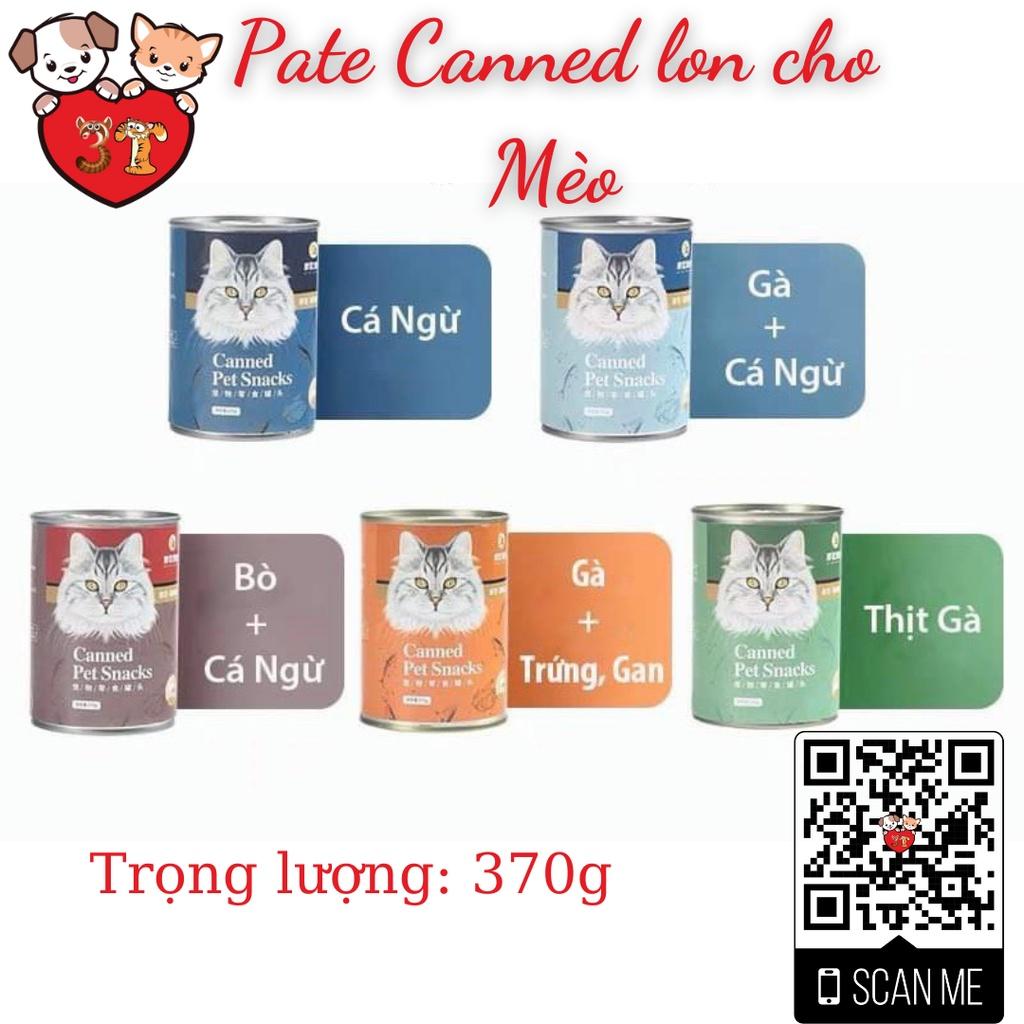 Pate cho Mèo Canned lon 375g