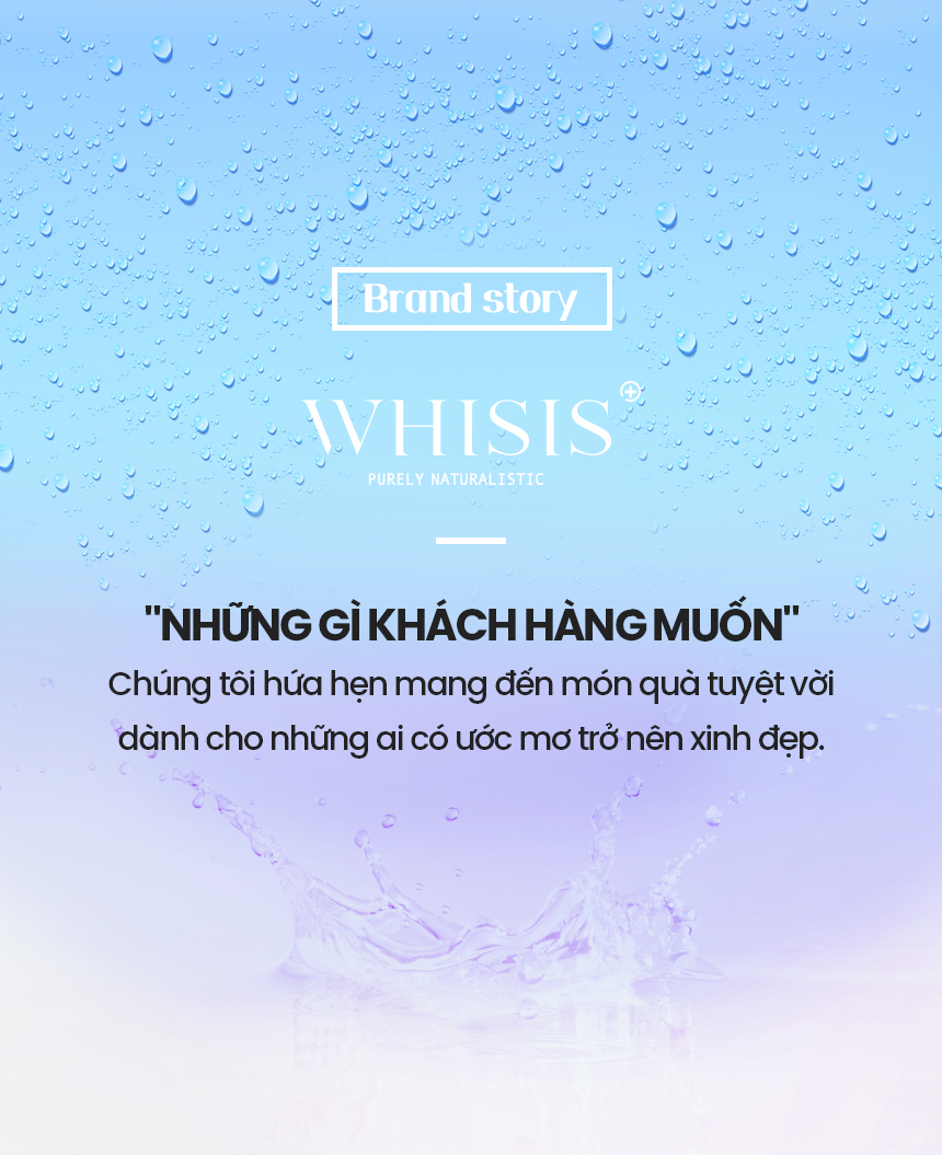 Tinh Chất Dưỡng Trắng Da WHISIS Pure Esthetic Whitening Therapy Ampoule 30ml