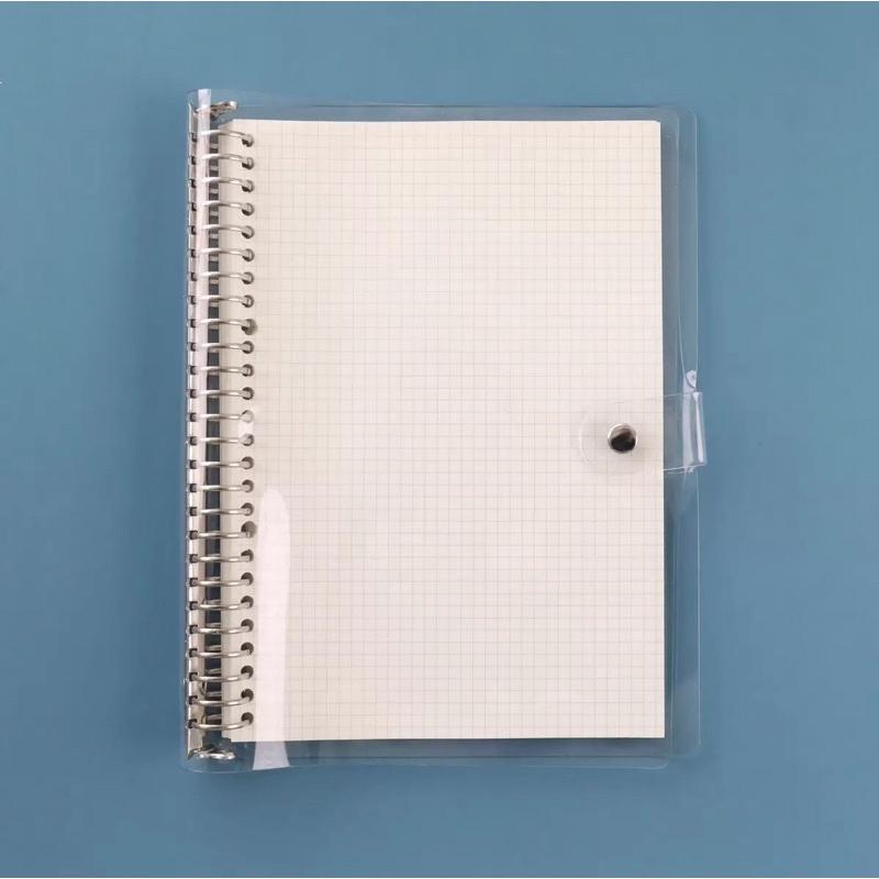 Bìa dẻo 4/6/9/26 lỗ size A4/B5/A5/A6