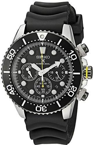 Mua Seiko Men's SSC021 Solar Diver Chronograph Watch