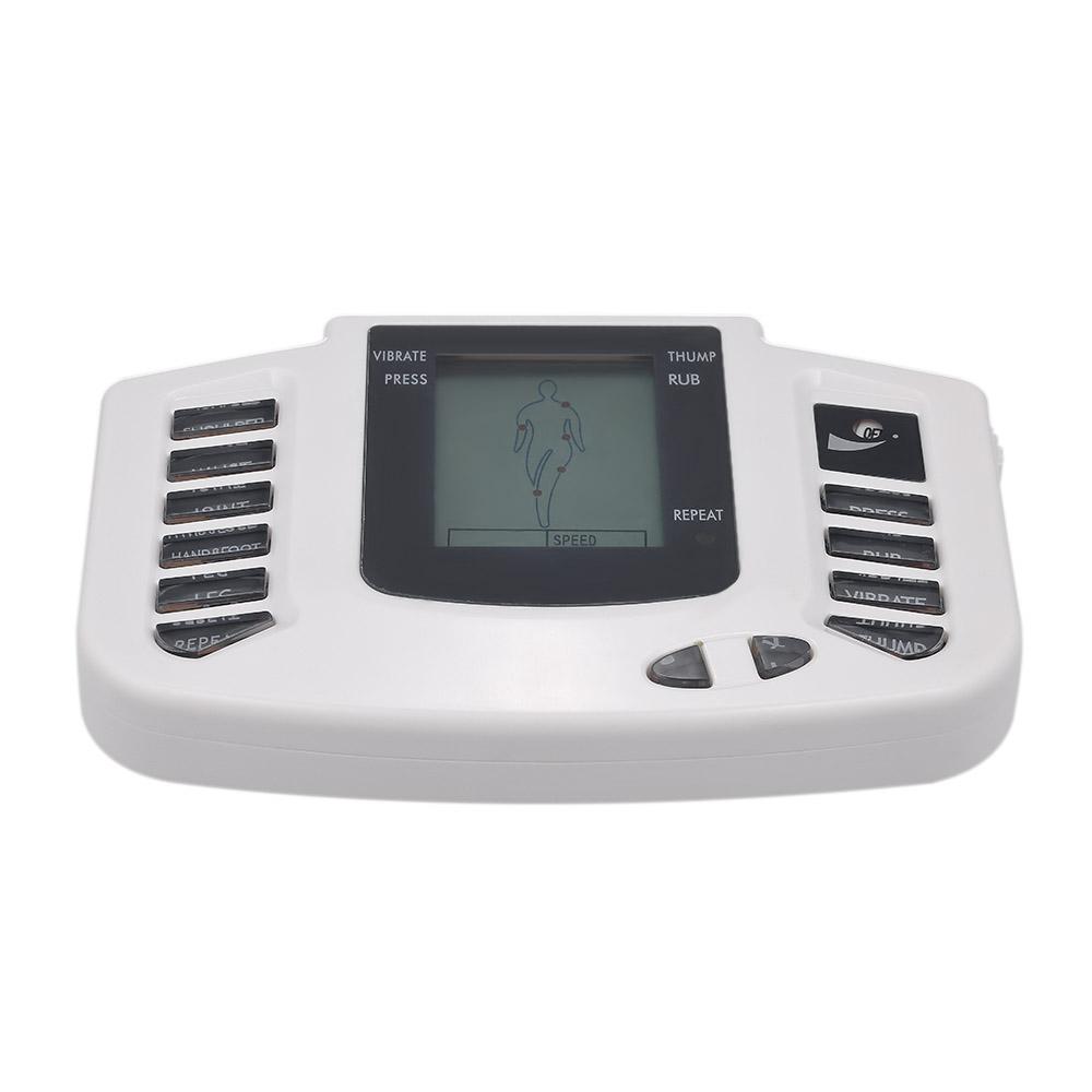 Máy mát xa châm cứu kích thích điện toàn thân, thư giãn cơ bắp kèm 4 miếng dán