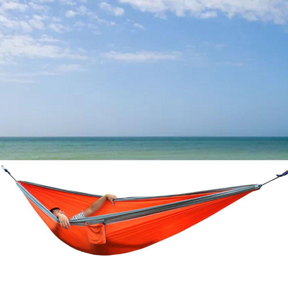 Ngoài Trời Nhẹ Dù Di Động Võng Du Lịch Cho Đi Bộ Đường Dài Du Lịch Ba Lô Cắm Trại Võng 270x140cm