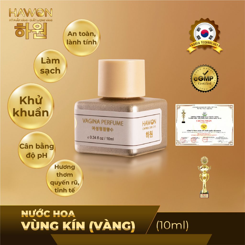 Hình ảnh Nước Hoa Vùng Kín Vagina Perfume HAWON - 10ml