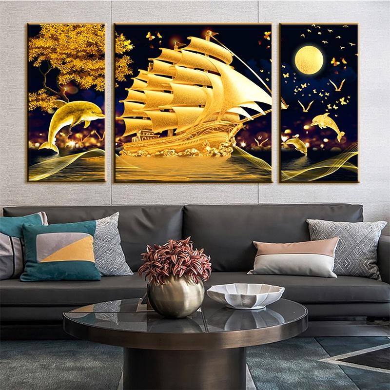 Tranh Treo Tường TRÁNG GƯƠNG - IN UV 3D CAO CẤP BÓNG BỀN ĐẸP