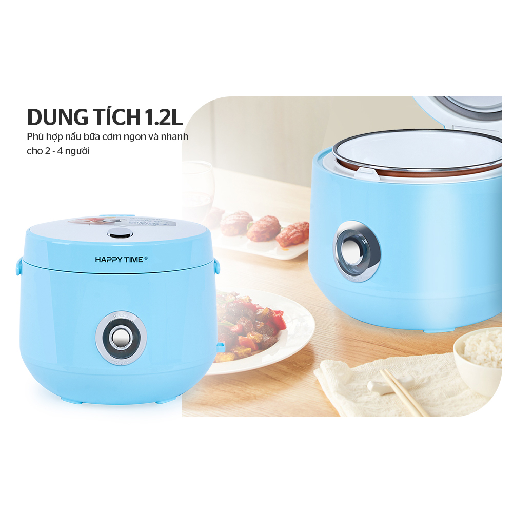 NỒI CƠM ĐIỆN 1.2L HAPPY TIME HTD8522G - Hàng Chính Hãng