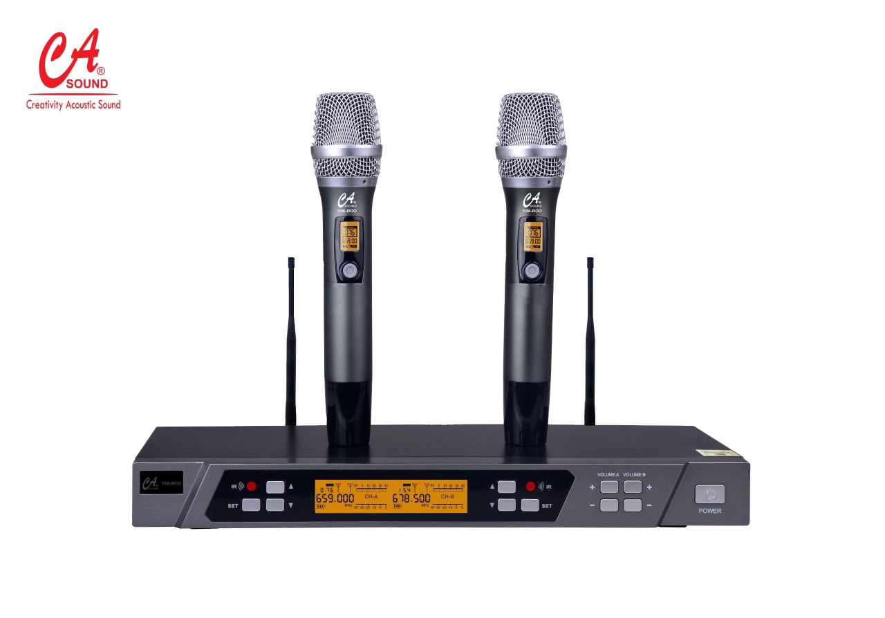 Micro không dây CA SM-800 - Hàng chính hãng