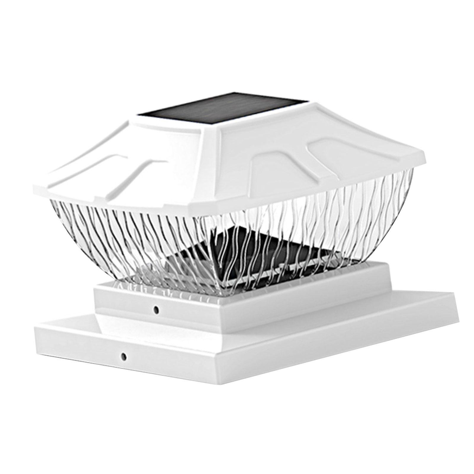 Solar Post Lights Outdoor LED Solar Powered Lights for Backyard Garden Decor