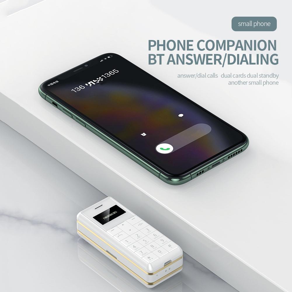 Tai nghe BT không dây Mini âm thanh nổi di động Hỗ trợ cuộc gọi thoại & chơi nhạc - nhỏ có sạc tai nghe - Màu trắng