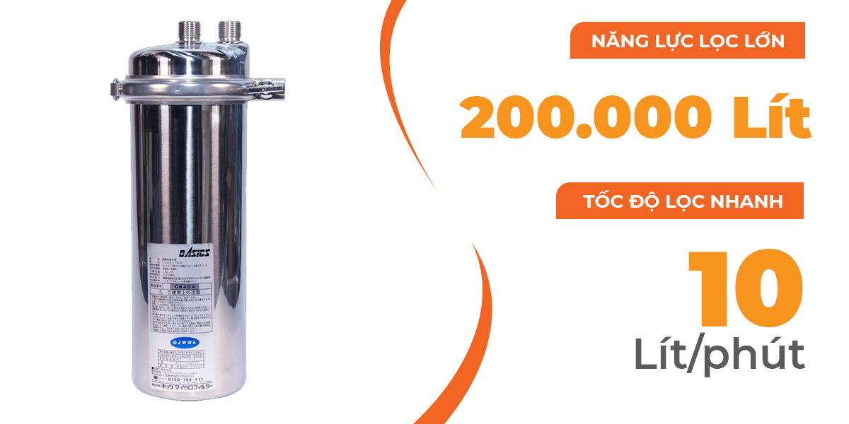 Máy Lọc Nước Nhật Bản KITZ LOAS-N3 - Hàng chính hãng