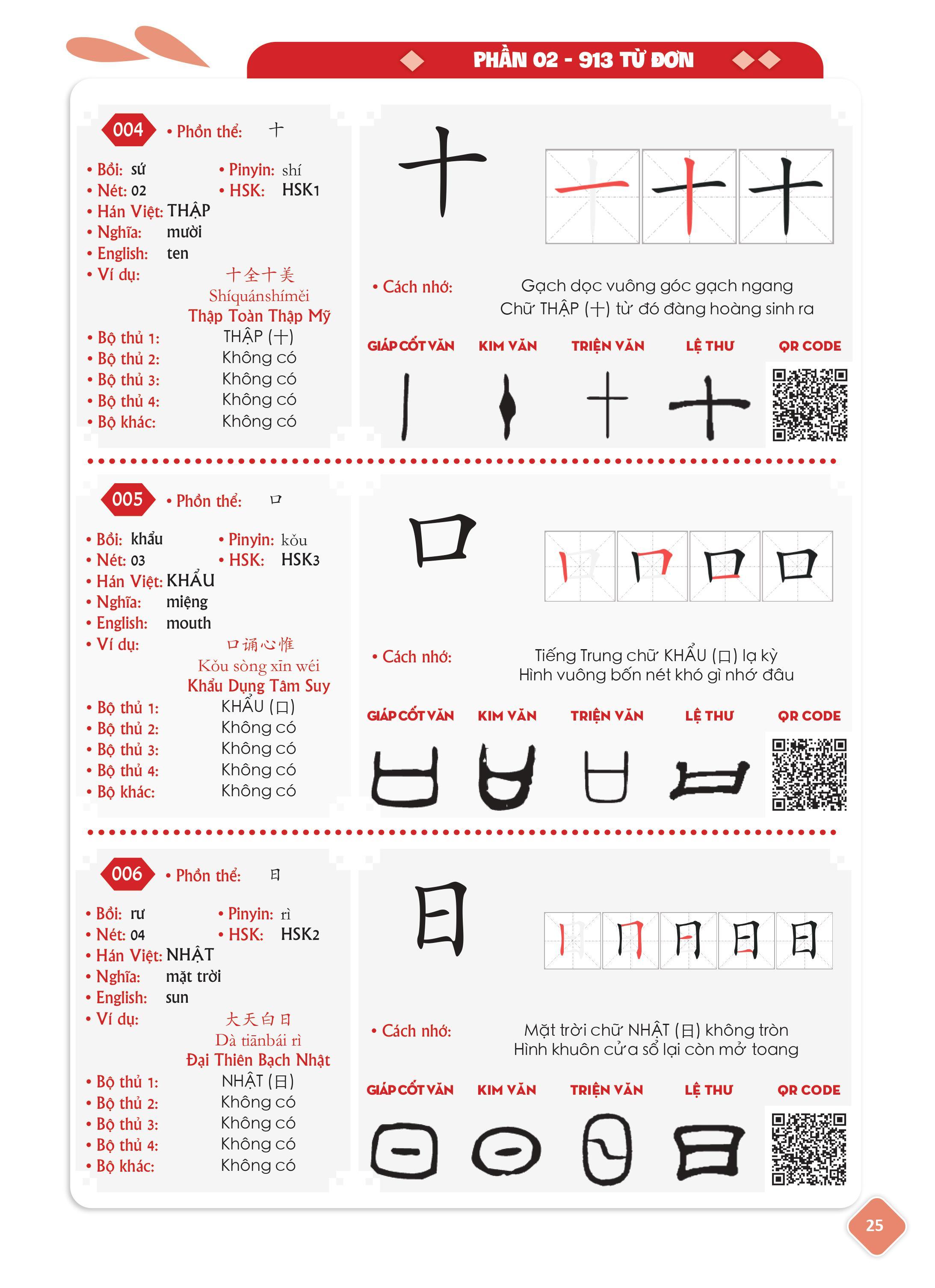 Siêu Dễ Nhớ Chiết Tự - 2102 Từ Tiếng Trung Thông Dụng Nhất - Bá Đạo Hack Não Tam Ngữ (Kèm cách nhớ, ví dụ, tiếng Anh, tiêng Trung giản thể, tiếng Trung phồn thể, tiếng bồi, bính âm Pinyin, tiếng Việt &amp; hình ảnh hướng dẫn viết từng nét, DVD tài liệu)