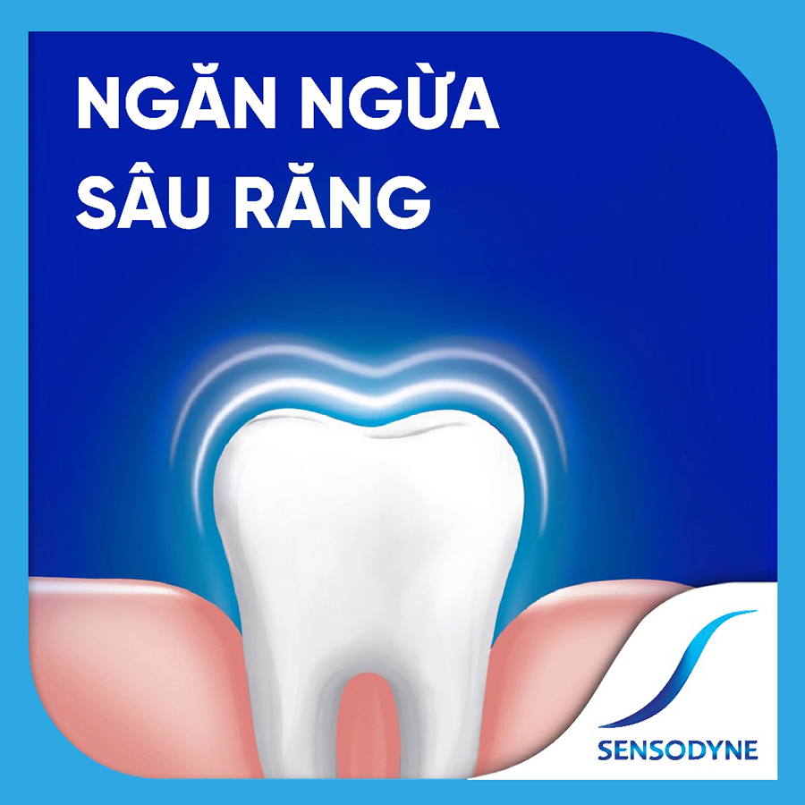 [Bộ 2] Kem Đánh Răng Sensodyne Cool Gel 160g/tuýp