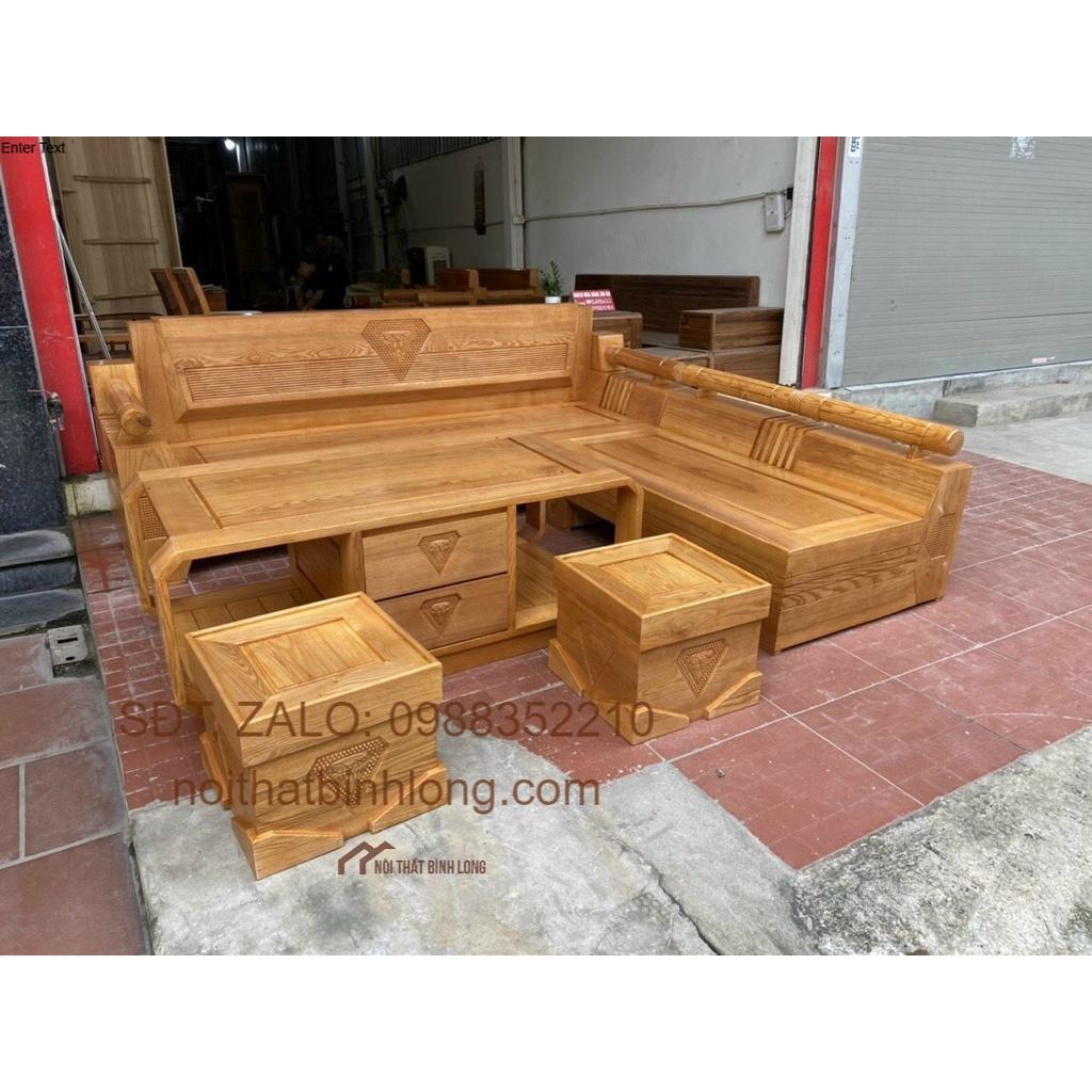 Bộ bàn ghế gỗ sồi