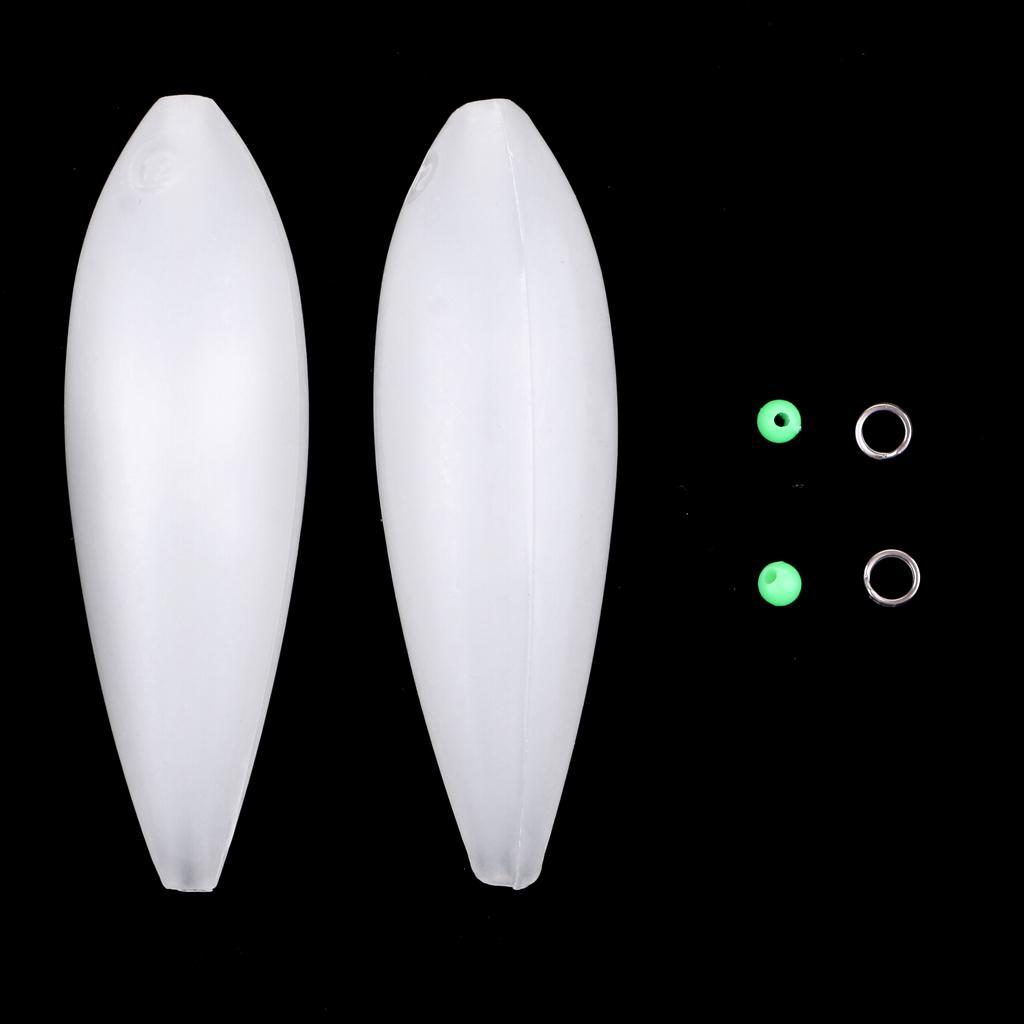 2pcs Floating Sbirolino Spirolino Bombarda Trout Pose Floats 7.5g 9.0g 12g