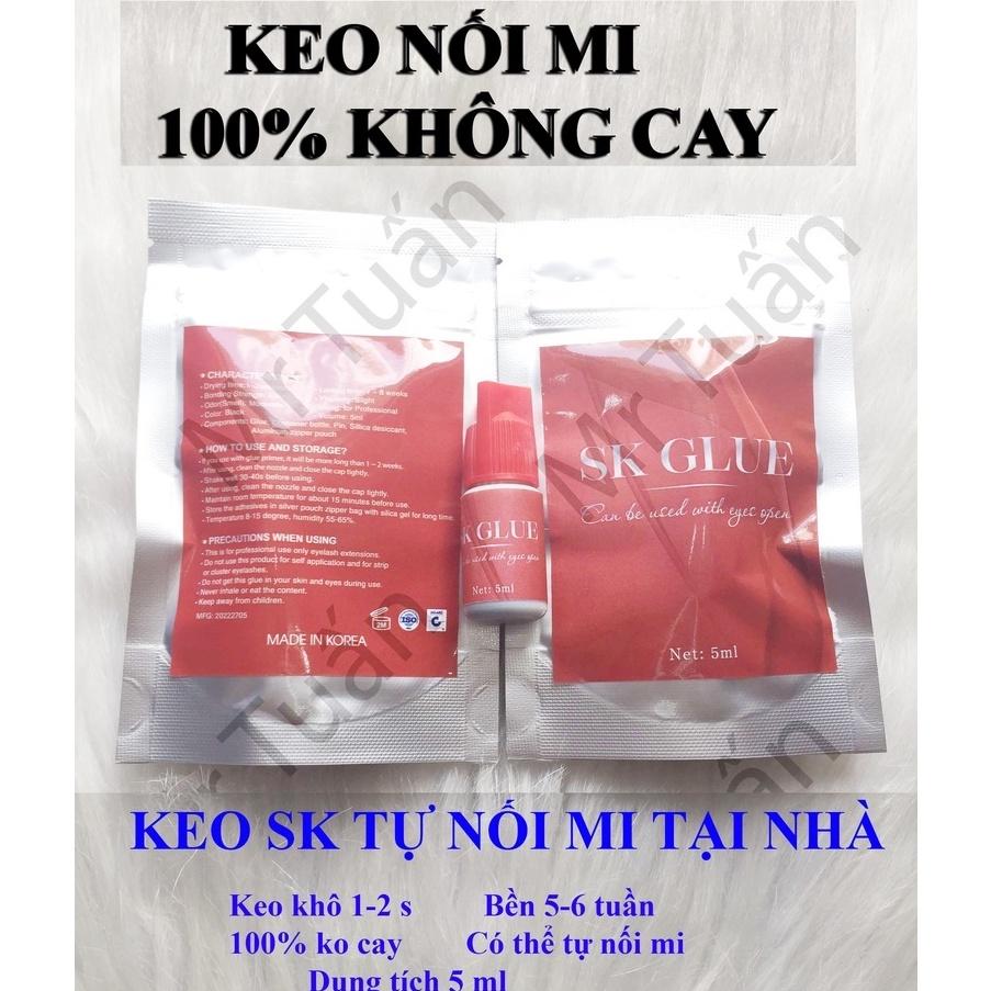 Keo Nối Mi không cay SK Glue - Keo tự nối mở mắt - Dụng Cụ Nối Mi Mr Tuấn