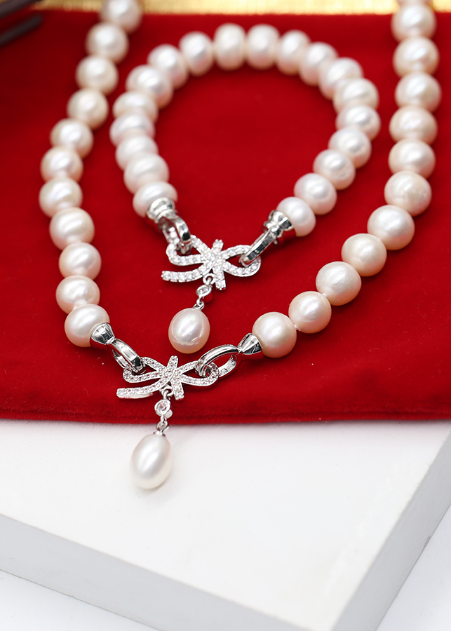 Bộ Trang Sức Ngọc Trai Cao Cấp Pearl BODB-1102 Bảo Ngọc Jewelry