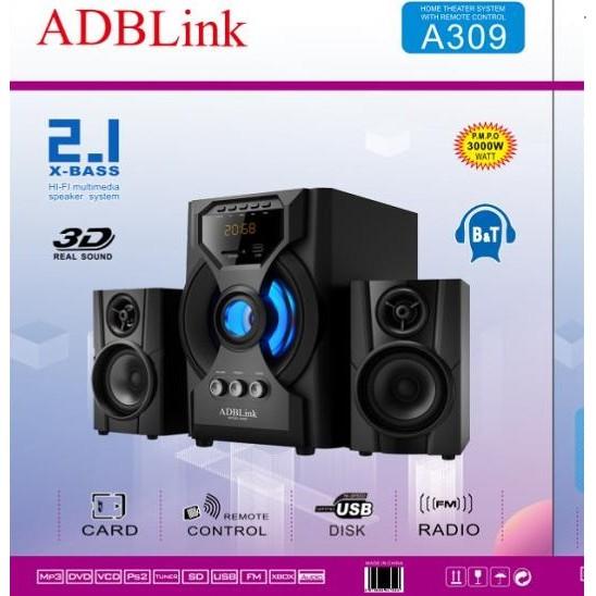 Loa Vi Tính 2.1 ADBLink A309 Chính Hãng