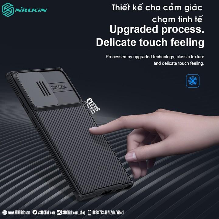 ỐP LƯNG DÀNH CHO ĐIỆN THOẠI SAMSUNG GALAXY NOTE 20 ULTRA NILLKIN CAMSHIELD PRO BẢO VỆ CAMERA