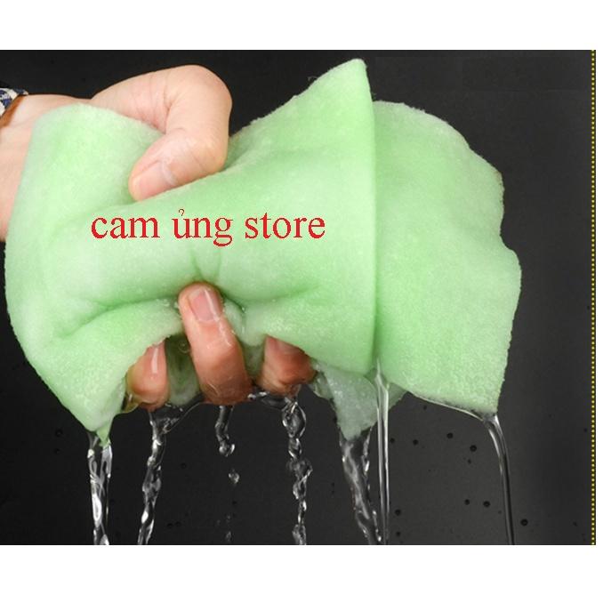 Bông lọc trắng xanh 2 lớp khổ 1m2 x30x0.8cm- Bông lọc nước bể cá siêu tốt giá hấp dẫn- vật liệu giữ phân cho bể cá