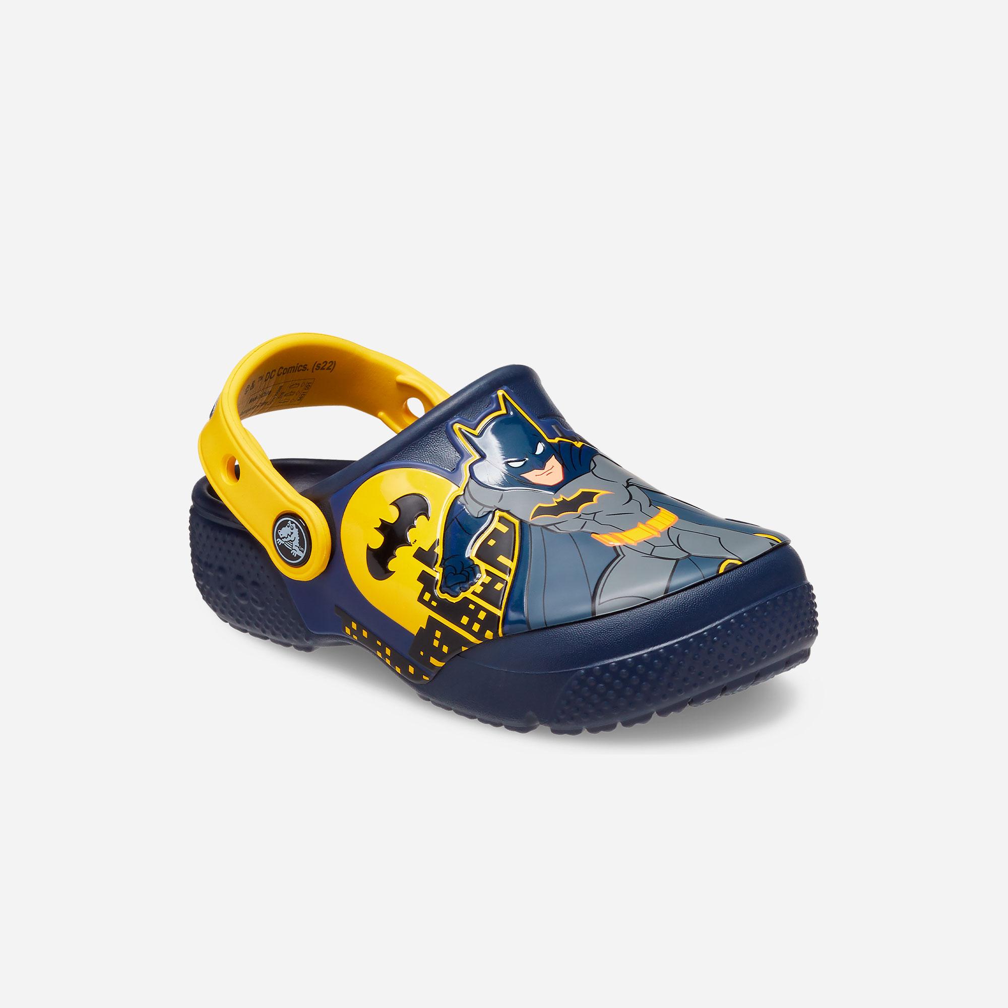 Giày nhựa trẻ em Crocs Funlab Batman - 207470-410