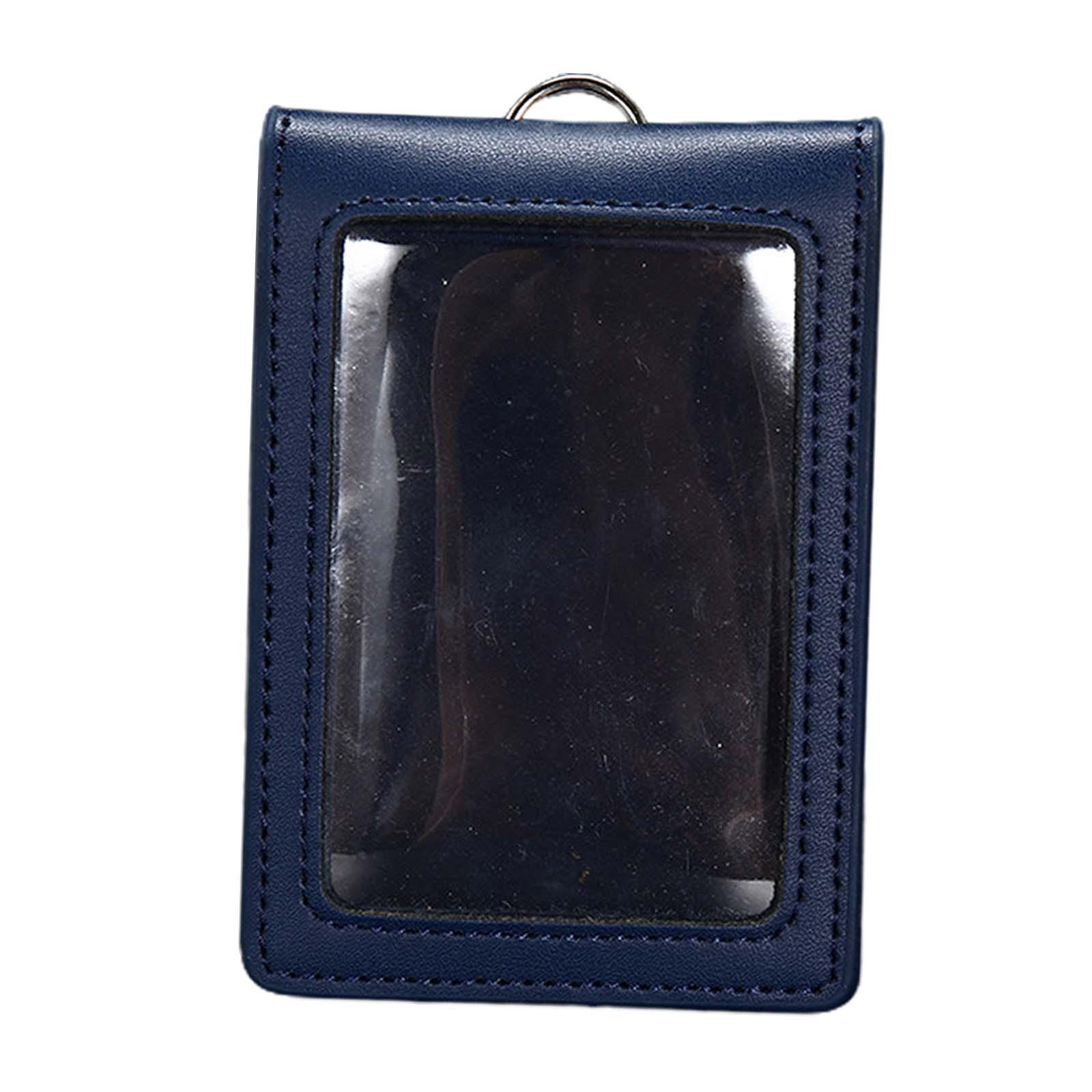 Badge Holder Men Card Sleeve for Office Cards Driver’S Licenses