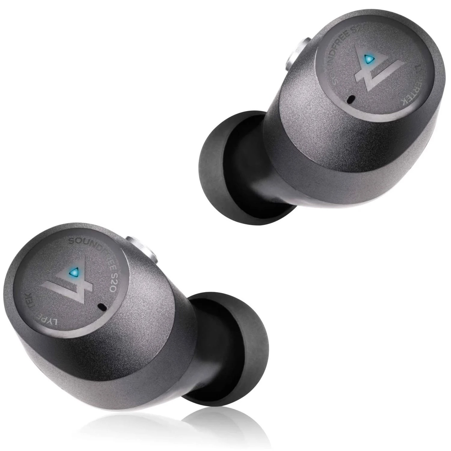 Tai nghe True Wireless Lypertek Soundfree S20 - Loa Dynamic 6mm, Micro chống ồn CVC 8.0, Xuyên âm, Sạc không dây, Bluetooth 5.0, Pin khủng 48 giờ, Chống nước IPX5 - Hàng Chính Hãng