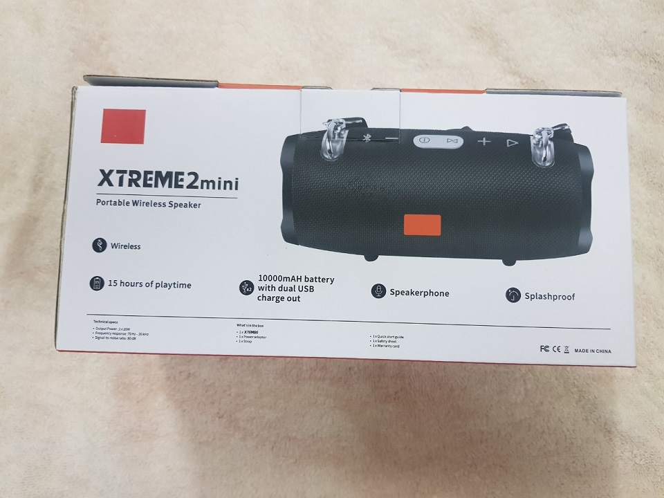 Loa Bluetooth XTREME2mini - Đẳng cấp vượt trội - Âm thanh hay - Hàng chính hãng