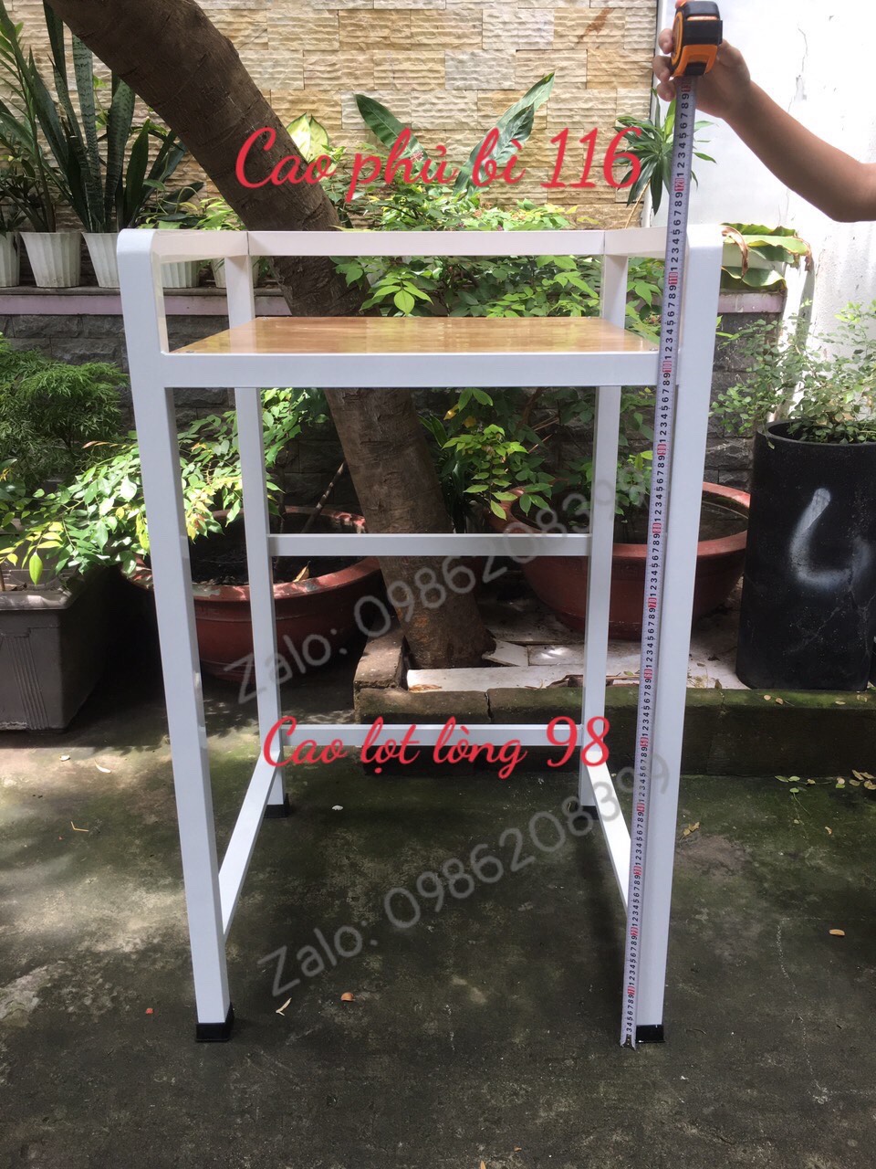 KỆ ĐỂ MÁY SẤY MÁY GIẶT - THÉP SƠN TĨNH ĐIỆN