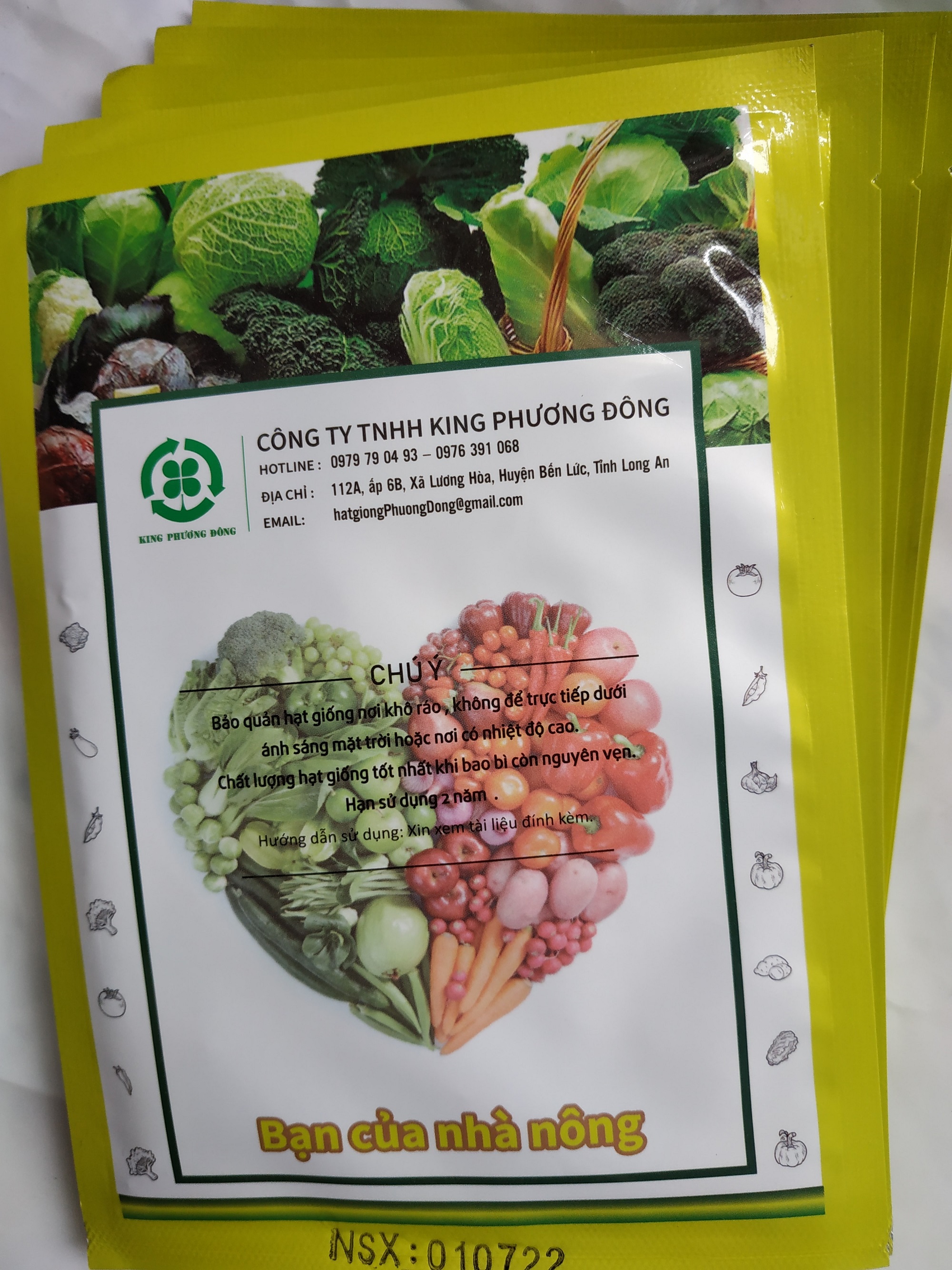 Hạt giống CẢI NGỌT CỌNG XANH - gói 20 gram